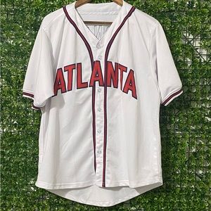 Vintage MLB Atlanta #10 Jones Jersey